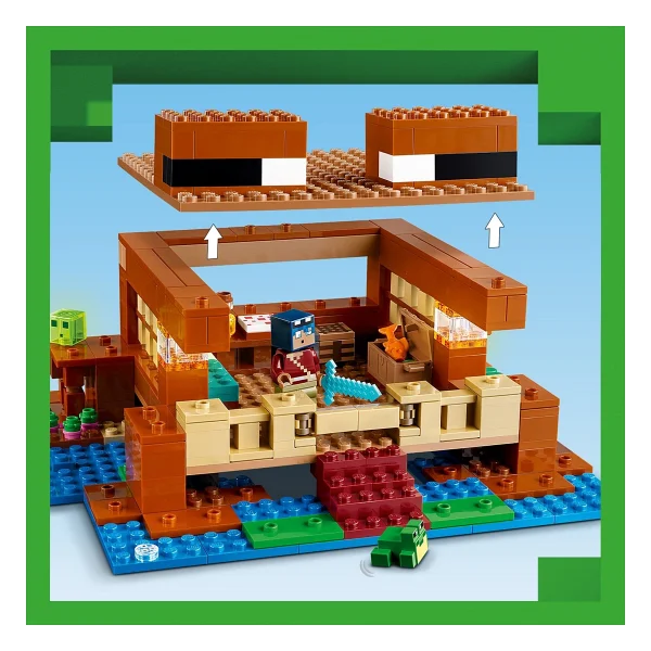 Lego 21256 Minecraft Kurbağa Evi - Görsel 5
