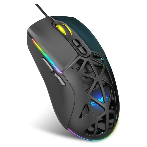 Claws Nexus X1 Siyah Makrolu Optik Kablolu Oyuncu Mouse - Görsel 9