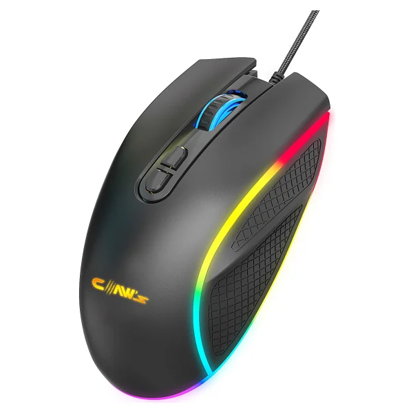 Claws Nova V1 Siyah RGB Optik Kablolu Oyuncu Mouse - Görsel 3