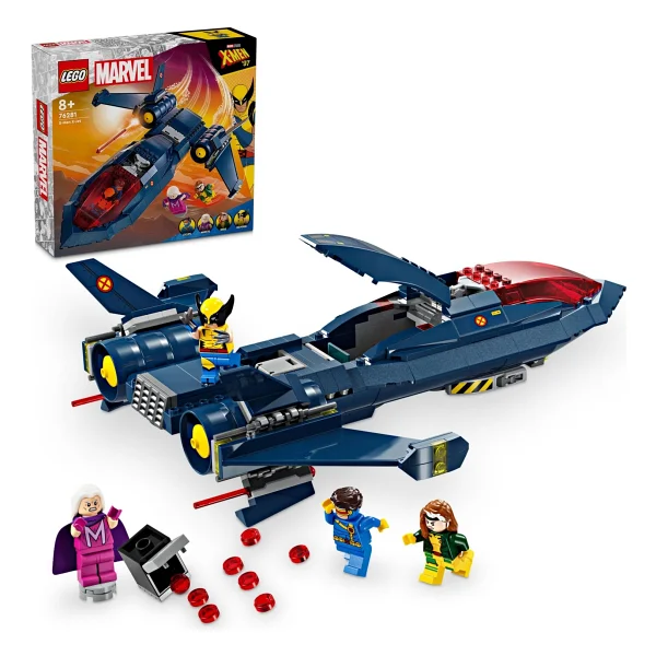 Lego 76281 Marvel X-Men X-Jet - Görsel 2