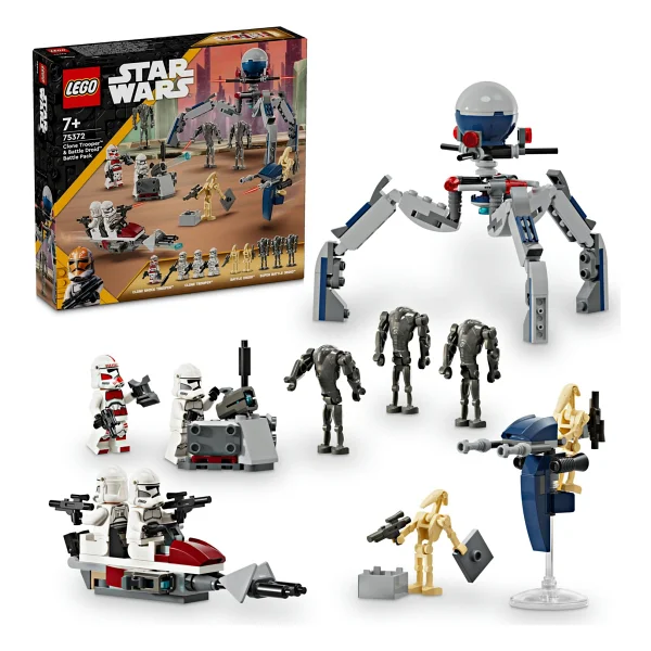 Lego 75372 Star Wars Klon Trooper Ve Savaş Droidi Savaş Paketi Seti - Görsel 2