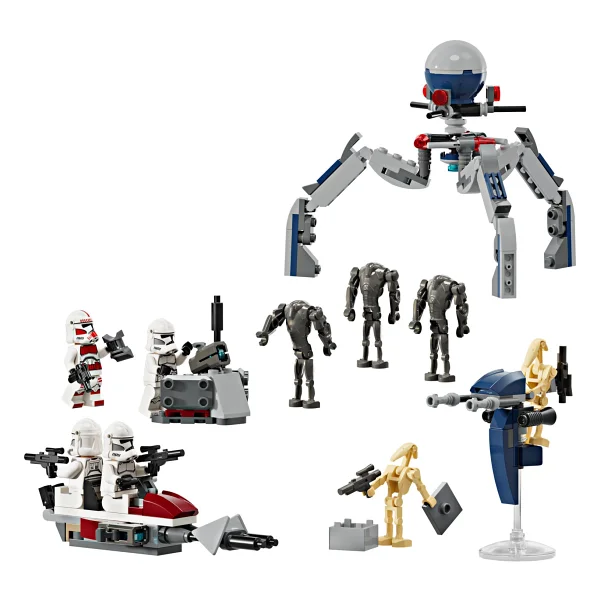 Lego 75372 Star Wars Klon Trooper Ve Savaş Droidi Savaş Paketi Seti - Görsel 3