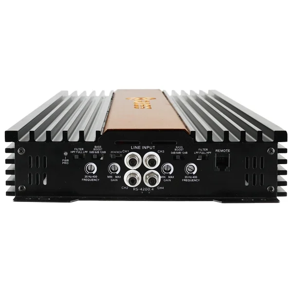 Reiss Audio Rs-4200.4 4x200 W 4 Kanal Oto Amplifikatör - Görsel 4
