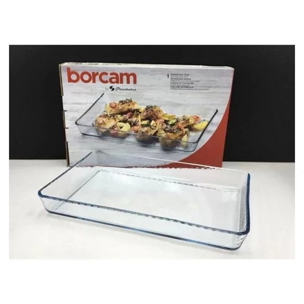 Paşabahçe 59984 2850 Cc 37x24 Cm Dikdörtgen Borcam - Görsel 2
