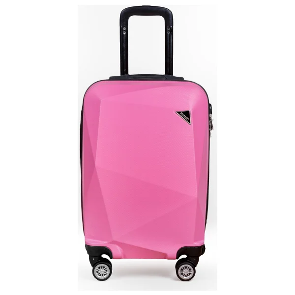 Polo&Sky Elmas Abs Pembe Kabin Boy Valiz - Görsel 8
