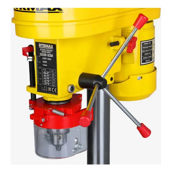 Rtrmax Rtm613 350 W Sütunlu Matkap - Görsel 3