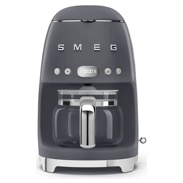 Smeg Dcf02greu Retro Gri Filtre Kahve Makinesi - Görsel 2