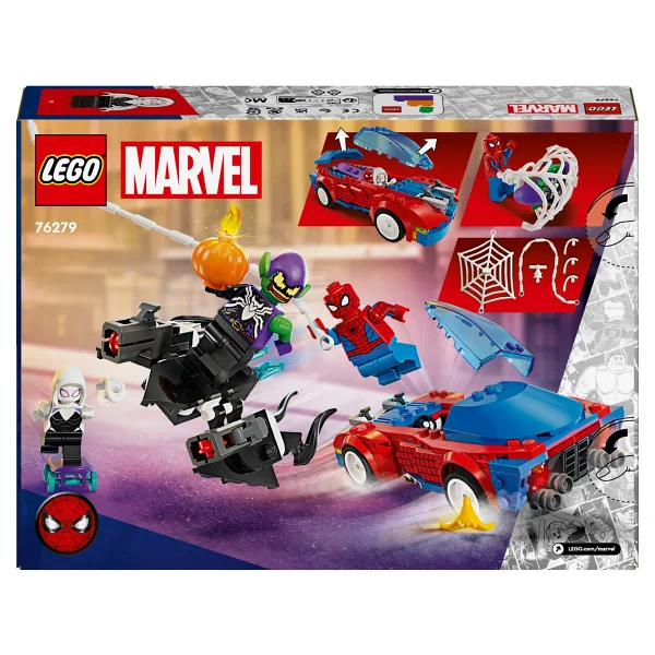 Lego 76279 Marvel Örümcek Adam Yarış Arabası Ve Venom Green Goblin - Görsel 9