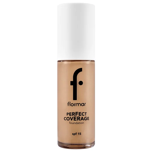 Flormar Perfect Coverage Yarı Parlak Bitişli Spf 15 108 Honey 30 Ml Likit Fondöten - Görsel 2