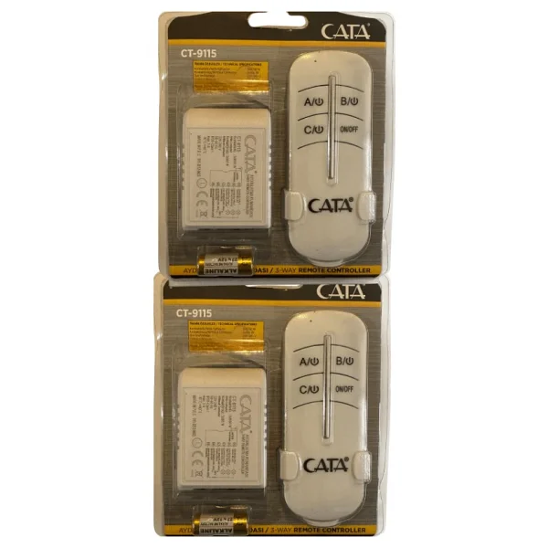 Cata Ct-9115 3lu Avize Kumandasi (2 Adet) - Görsel 6