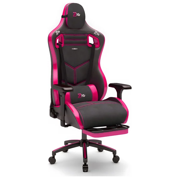 Zio Venom XL Antrasit-Pembe Profesyonel Oyuncu Koltuğu - Görsel 6