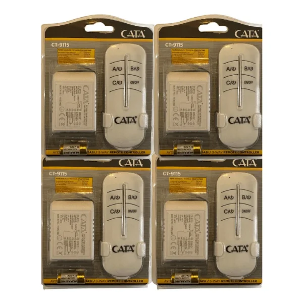 Cata Ct-9115 3Lu Avize Kumandasi (4 Adet) - Görsel 6