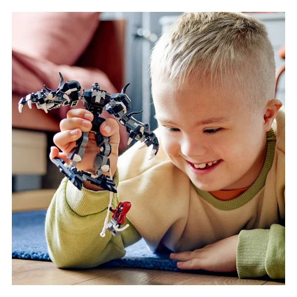 Lego 76276 Marvel Venom Robot Zırhı Miles Morales'e Karşı - Görsel 9
