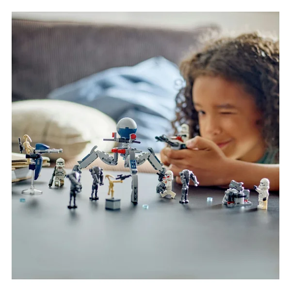 Lego 75372 Star Wars Klon Trooper Ve Savaş Droidi Savaş Paketi Seti - Görsel 9