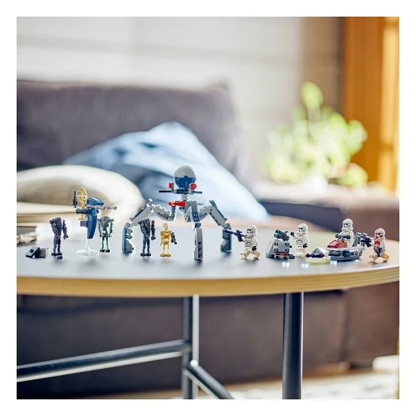 Lego 75372 Star Wars Klon Trooper Ve Savaş Droidi Savaş Paketi Seti - Görsel 10