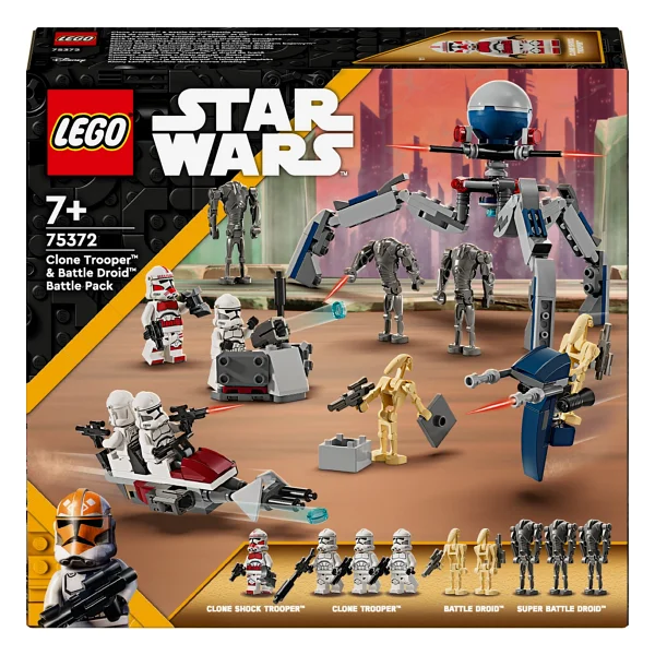 Lego 75372 Star Wars Klon Trooper Ve Savaş Droidi Savaş Paketi Seti - Görsel 4