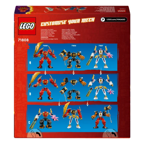 Lego 71808 Ninjago Kai'nin Ateş Elementi Robotu - Görsel 6