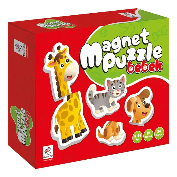 Yükselen Zeka 12-36 Ay İlk Magnet Puzzle - Görsel 5