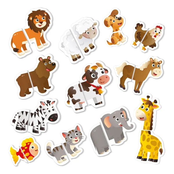 Yükselen Zeka 12-36 Ay İlk Magnet Puzzle - Görsel 6