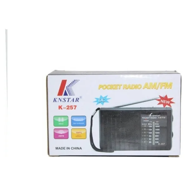 Knstar K-257 Mini Cep Radyo - Görsel 3