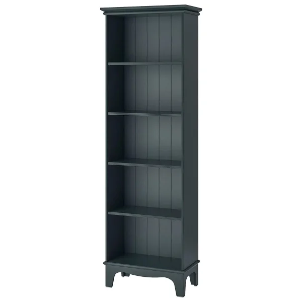 Ikea Lommarp Açık Kitaplık Koyu Mavi-Yeşil Renk 65x199 Cm Ev-Ofis Düzenleyici Raf - Yok - Görsel 5