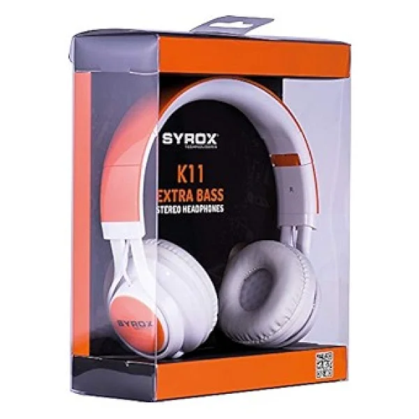 Syrox K11 Mikrofonlu Kulak Üstü Kulaklık - Görsel 3