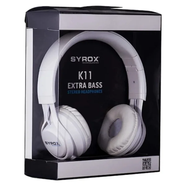 Syrox K11 Mikrofonlu Kulak Üstü Kulaklık - Görsel 4