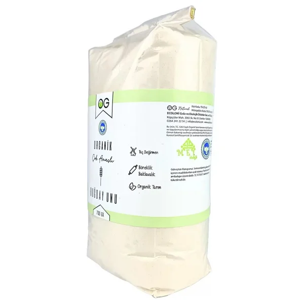 Og Natural Organik Çok Amaçlı Buğday Unu 700 Gr - Görsel 2