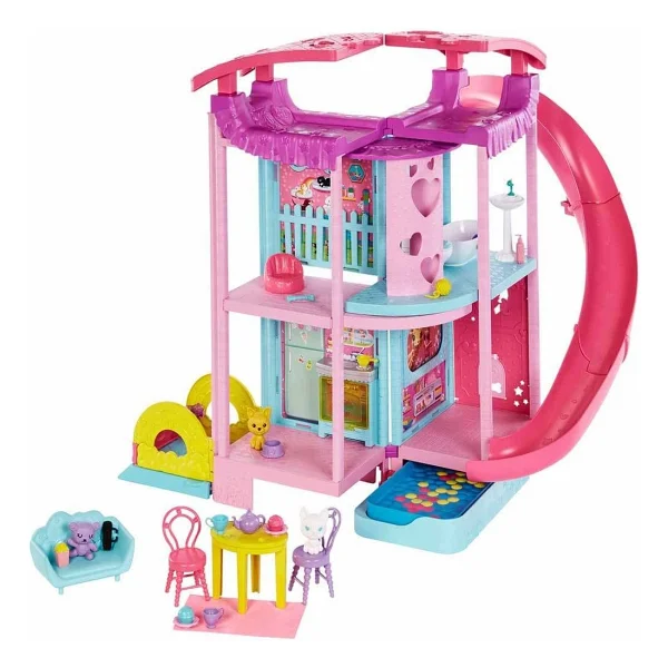 Barbie Chelsea Oyun Evi Hck77 - Görsel 8