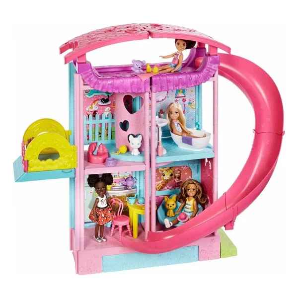 Barbie Chelsea Oyun Evi Hck77 - Görsel 2