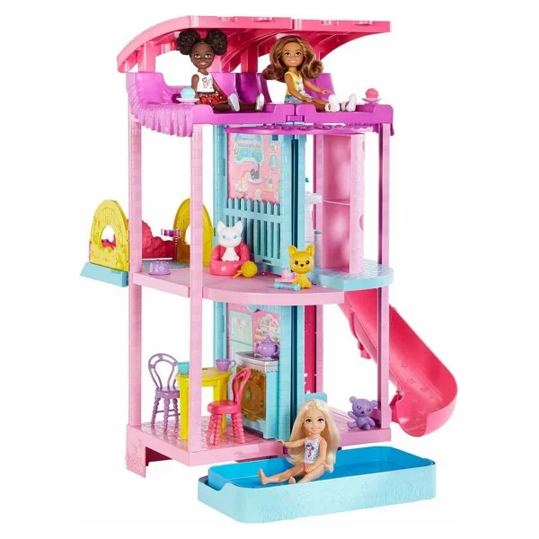 Barbie Chelsea Oyun Evi Hck77 - Görsel 3