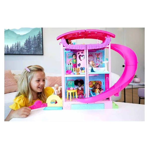Barbie Chelsea Oyun Evi Hck77 - Görsel 6