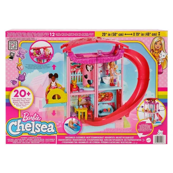 Barbie Chelsea Oyun Evi Hck77 - Görsel 7
