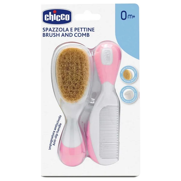 Chicco Bebek Fırça Tarak Seti 933 Mavi - Görsel 5
