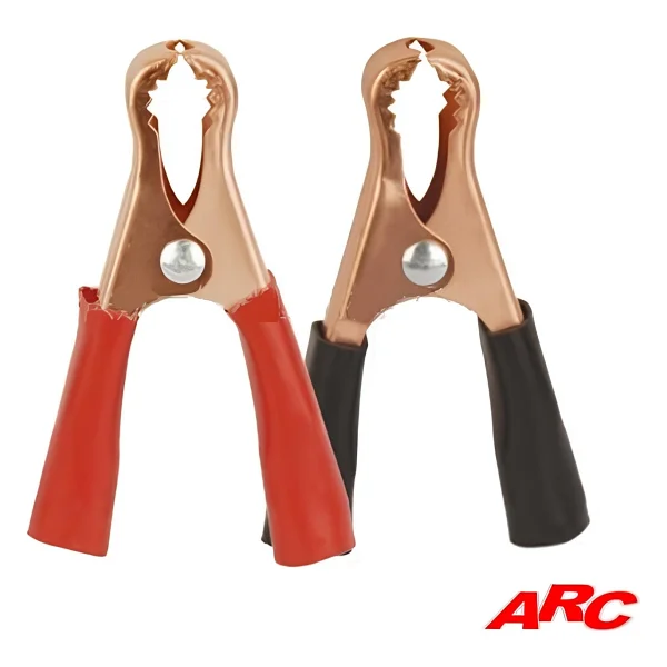 Arc Mini Akü Takviye Pensesi Maşası Bakır Kaplama 1 Adet Artı 1 Adet Eksi Set - Görsel 2