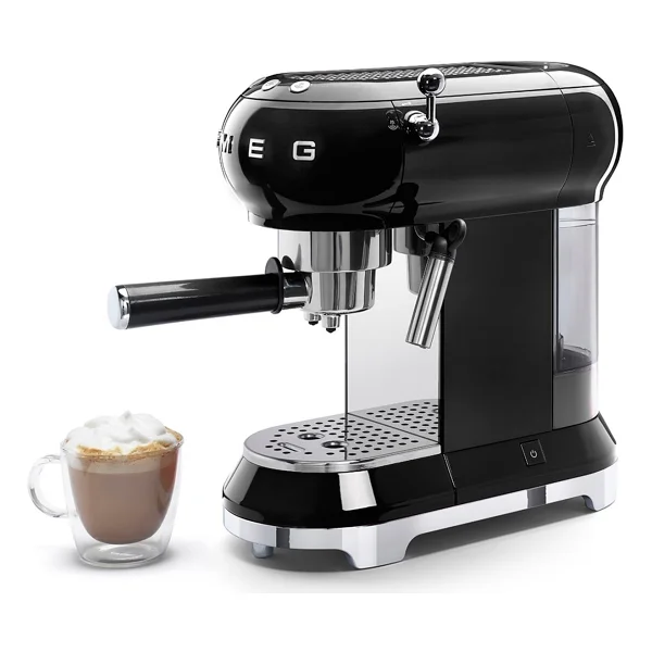 Smeg Ecf01bleu Retro Siyah Espresso Makinesi - Görsel 3