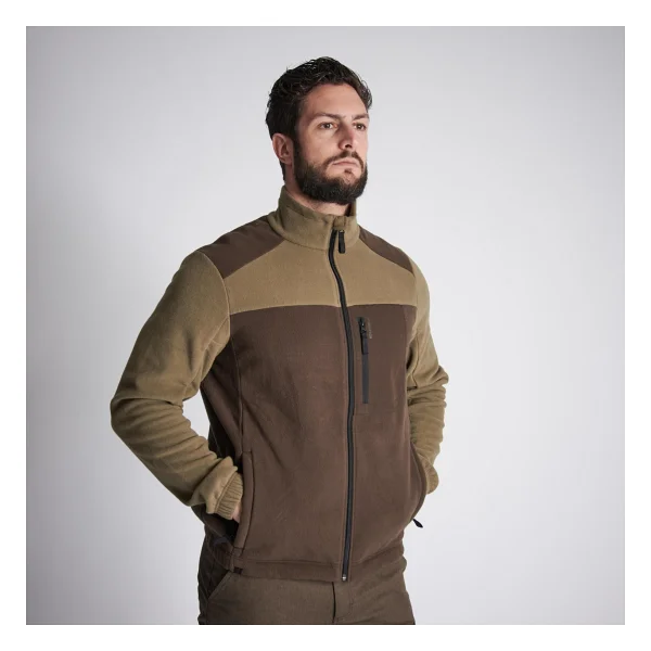 Solognac Polar - Avcılık Ve Doğa Gözlemi - Kahverengi/Yeşil - 500 Decathlon - Görsel 4