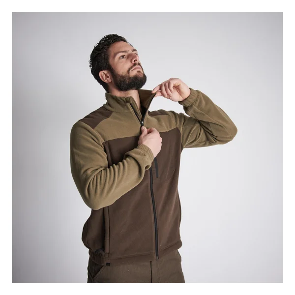 Solognac Polar - Avcılık Ve Doğa Gözlemi - Kahverengi/Yeşil - 500 Decathlon - Görsel 5
