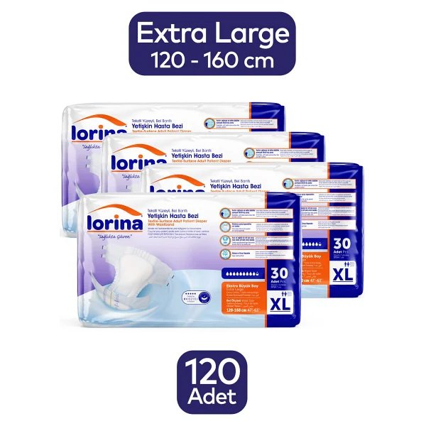 Lorina Emici Külot Orta Boy M 30'lu 4 Adet Hasta Bezi - Görsel 3