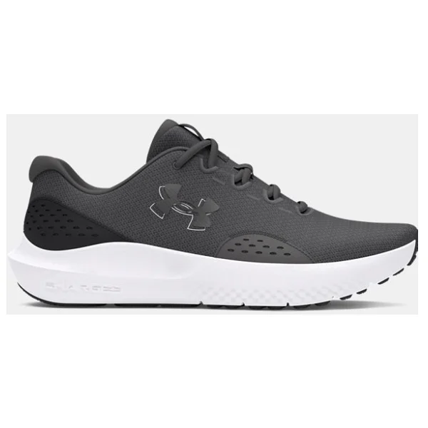 Under Armour Charged Surge 4 3027000-001 Siyah-Beyaz Erkek Koşu Ayakkabısı - Görsel 10