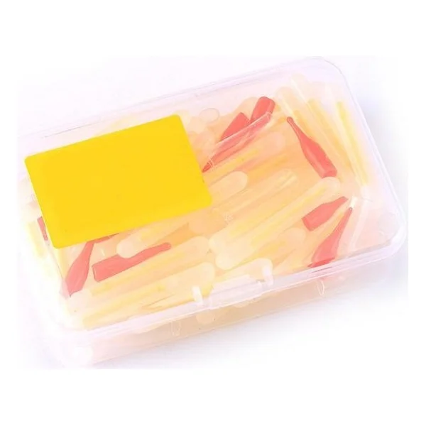 Valkyrie 50 Adet Kutulu Extra Aparatlı Fosfor Fitili - 39x4,5mm XXL Boy - Glow Sticks - Yem İçi, Olta Ucu, Şamanda - Görsel 5