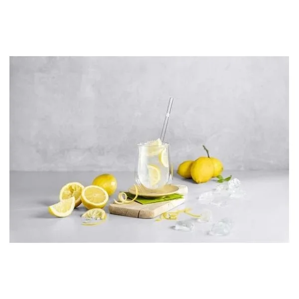 Zwilling Sorrento Cam Şeffaf Pipet - Düz - Renkli - Görsel 4
