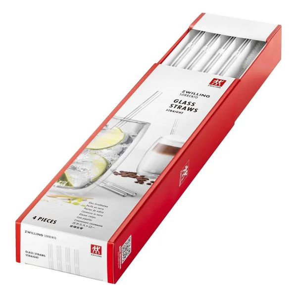 Zwilling Sorrento Cam Şeffaf Pipet - Düz - Renkli - Görsel 5
