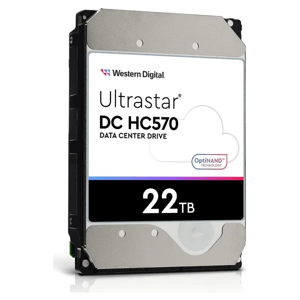 Western Digital Ultrastar Hc570 Wuh722222ale6l4 Sata 3.0 7200 Rpm 3.5" 22 TB Harddisk - Görsel 3