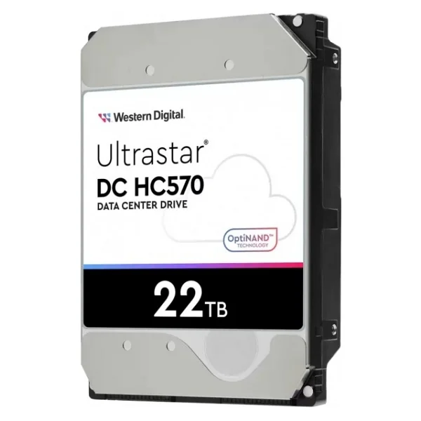 Western Digital Ultrastar Hc570 Wuh722222ale6l4 Sata 3.0 7200 Rpm 3.5" 22 TB Harddisk - Görsel 2