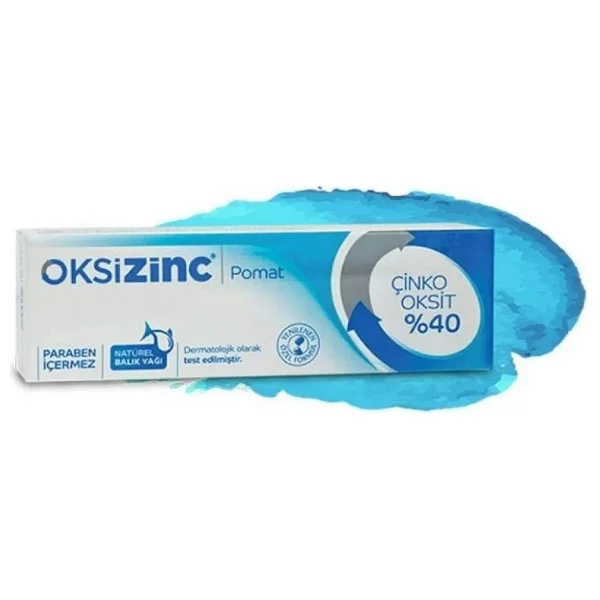 Oksizinc %40 Çinko Oksit Pomat 100 Gr - Görsel 2