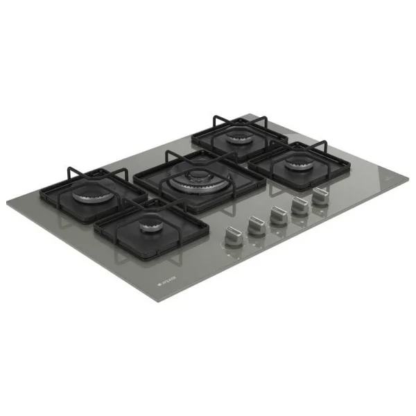 Arçelik OCD K 752 EWG Wok Gözlü Gri Ankastre Cam Ocak - Görsel 5