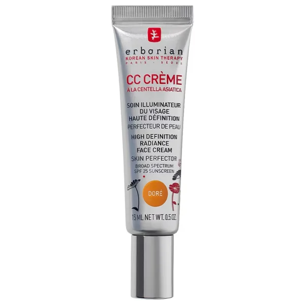 Erborıan Cc Creme - Seyehat Boyu Aydınlatıcı Bakım - Dore 15 Ml - Görsel 6