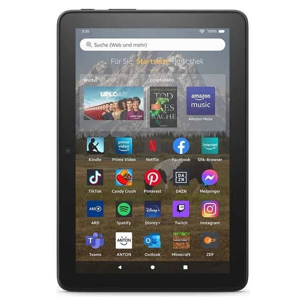 Amazon Fire HD 8 64 GB Tablet Mavi - Görsel 3