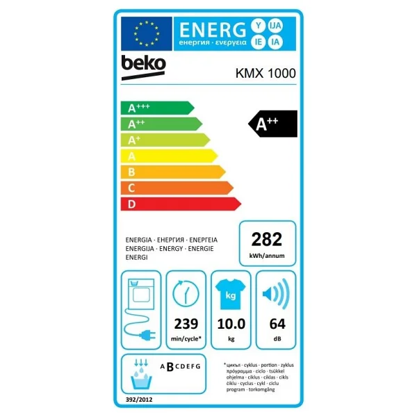 Beko Kmx 1000 10 Kg Çamaşır Kurutma Makinesi - Görsel 5